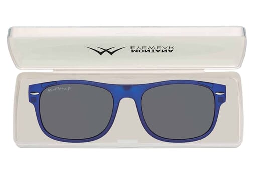 Montana Sonnenclip MRC1 blau mit Etui