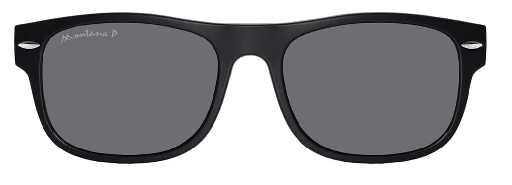 Montana Sonnenclip MRC1 schwarz frontal Montana Sonnenclip MRC1 schwarz frontal