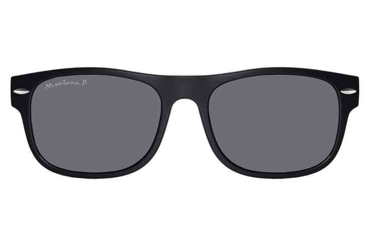Montana Sonnenclip MRC1 schwarz frontal Montana Sonnenclip MRC1 schwarz frontal