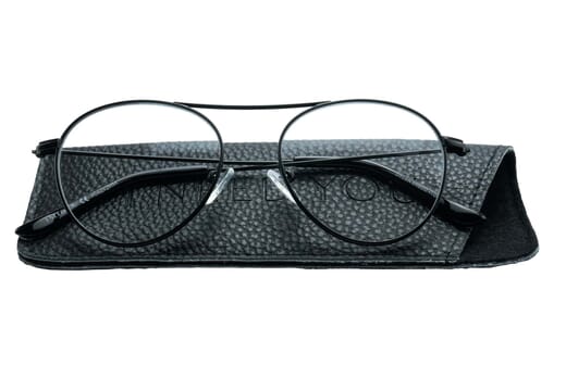 Reading glasses I Need You Dylan black with case