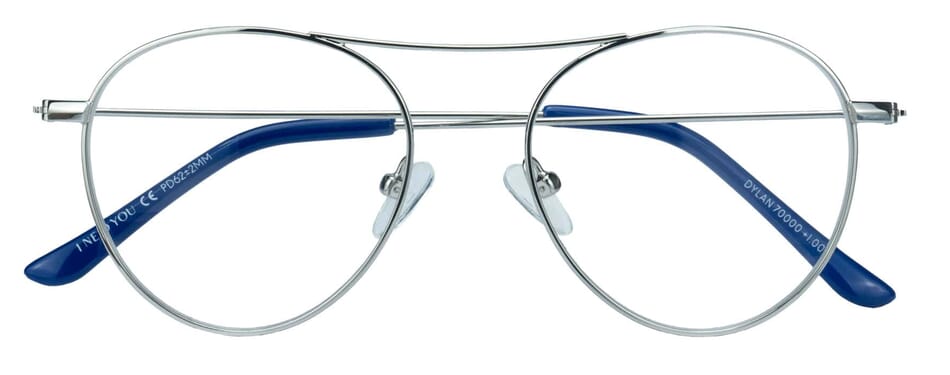 Lesebrille I Need You Dylan silber geschlossen Lesebrille I Need You Dylan silber geschlossen