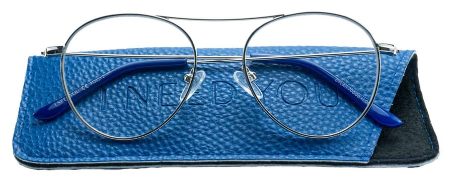 Lesebrille I Need You Dylan silber mit etui Lesebrille I Need You Dylan silber mit etui
