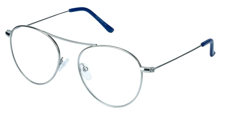 Lesebrille I Need You Dylan silber seitlich Lesebrille I Need You Dylan silber seitlich