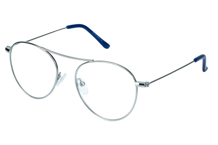 Lesebrille I Need You Dylan silber seitlich Lesebrille I Need You Dylan silber seitlich