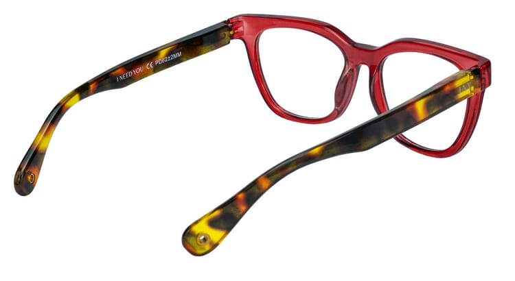 Lesebrille I Need You Enja red innen Lesebrille I Need You Enja red innen