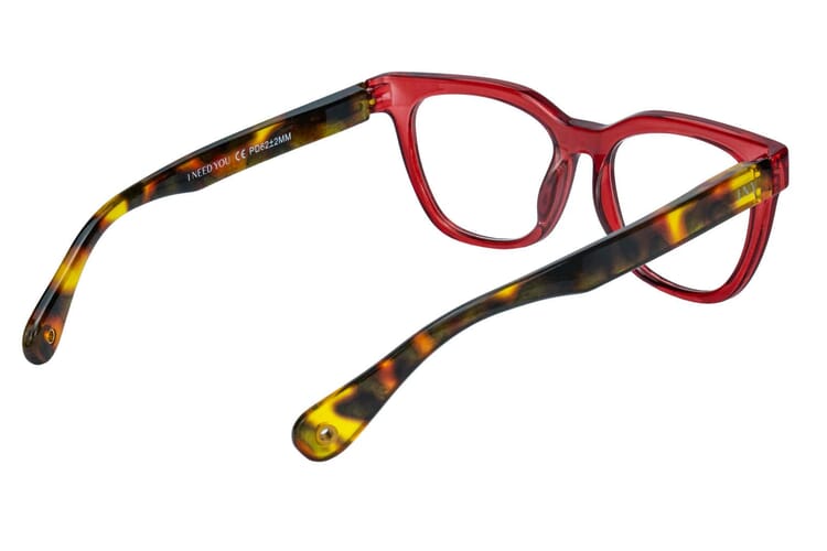 Reading glasses I NEED YOU Enja red inside Reading glasses I NEED YOU Enja red inside