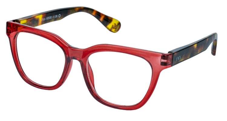 Lesebrille I Need You Enja red seitlich Lesebrille I Need You Enja red seitlich