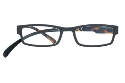Reading glasses Klammeraffe 08 brownie havana frontal Reading glasses Klammeraffe 08 brownie havana frontal