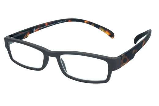 Lesebrille Klammeraffe 08 brownie havanna seitlich