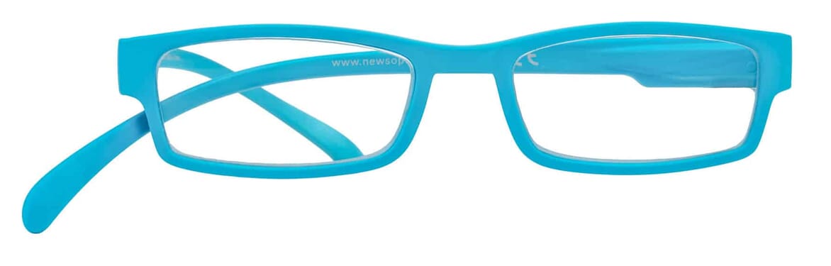 Lesebrille Klammeraffe 01 aqua frontal Lesebrille Klammeraffe 01 aqua frontal