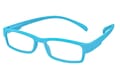 Lesebrille Klammeraffe 01 aqua seitlich Lesebrille Klammeraffe 01 aqua seitlich