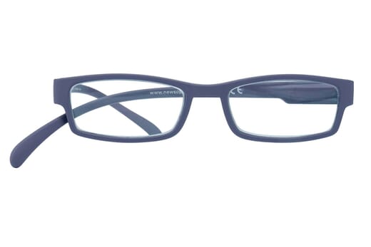 Lesebrille Klammeraffe 01 aubergine frontal