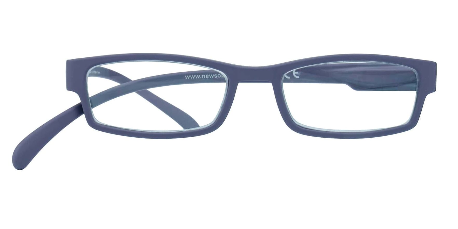 Lesebrille Klammeraffe 01 aubergine frontal