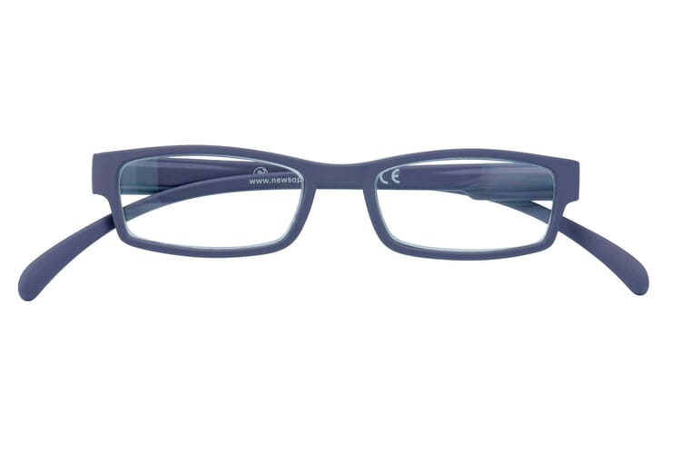 Reading glasses Klammeraffe 01 eggplant closed Reading glasses Klammeraffe 01 eggplant closed