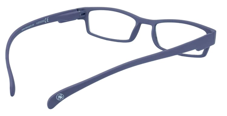 Lesebrille Klammeraffe 01 aubergine innen Lesebrille Klammeraffe 01 aubergine innen
