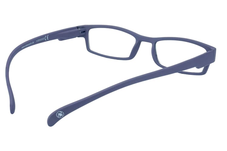 Reading glasses Klammeraffe 01 eggplant inside Reading glasses Klammeraffe 01 eggplant inside