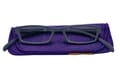 Reading glasses Klammeraffe 01 eggplant with case Reading glasses Klammeraffe 01 eggplant with case