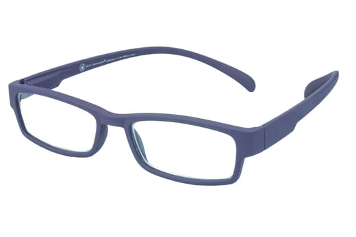 Reading glasses Klammeraffe 01 eggplant sideways