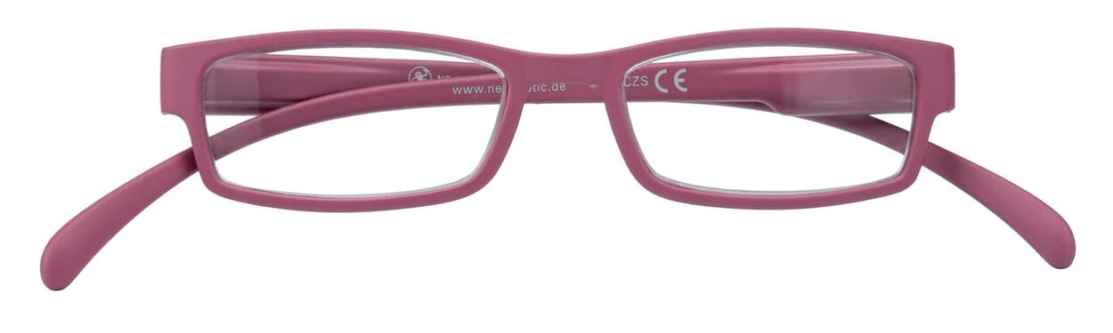 Lesebrille Klammeraffe 01 berry geschlossen Lesebrille Klammeraffe 01 berry geschlossen