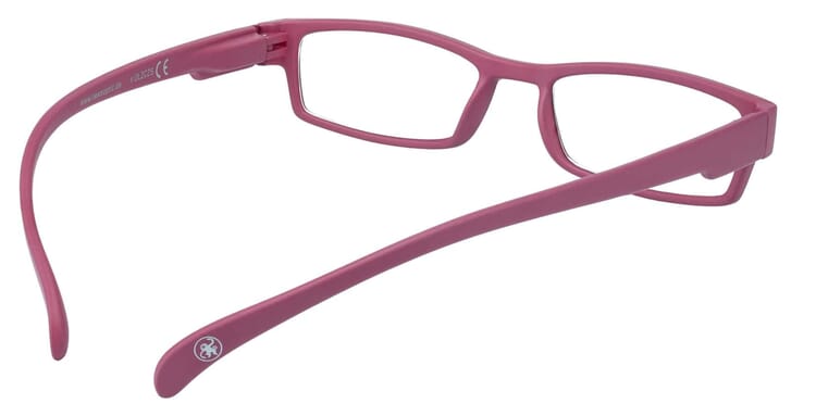 Lesebrille Klammeraffe 01 berry innen Lesebrille Klammeraffe 01 berry innen