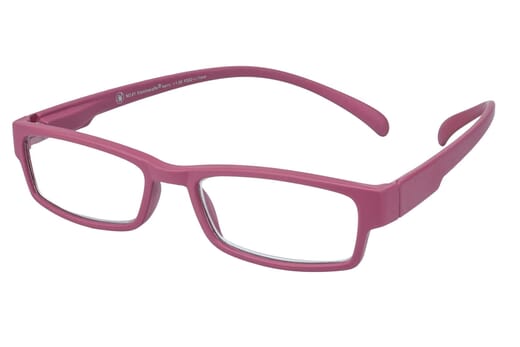 Lesebrille Klammeraffe 01 berry seitlich