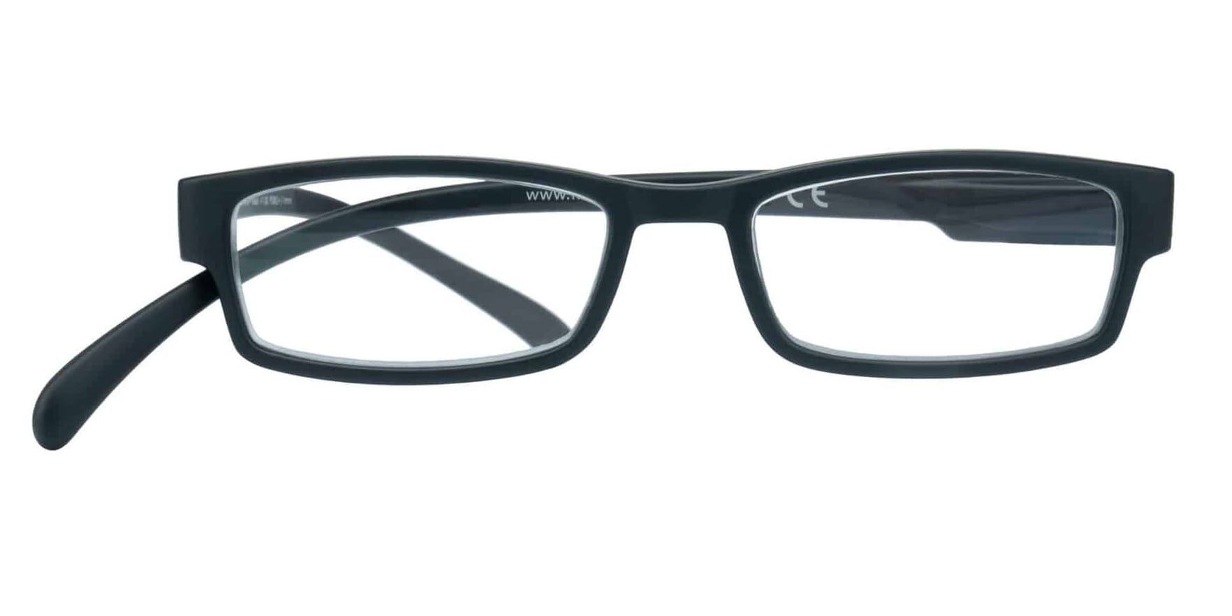 Lesebrille Klammeraffe 01 black frontal