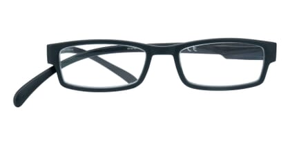 Lesebrille Klammeraffe 01 black frontal Lesebrille Klammeraffe 01 black frontal