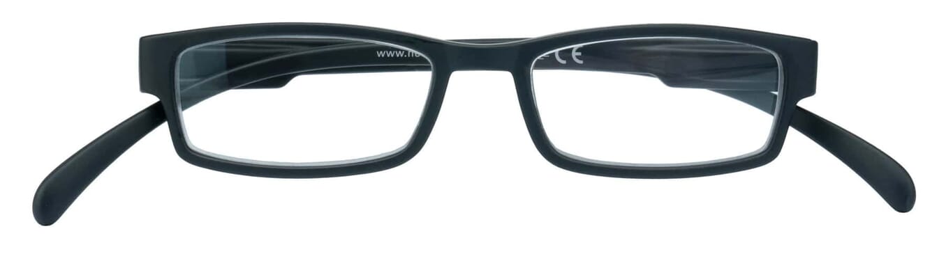 Lesebrille Klammeraffe 01 black geschlossen Lesebrille Klammeraffe 01 black geschlossen