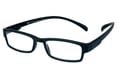 Lesebrille Klammeraffe 01 black seitlich Lesebrille Klammeraffe 01 black seitlich