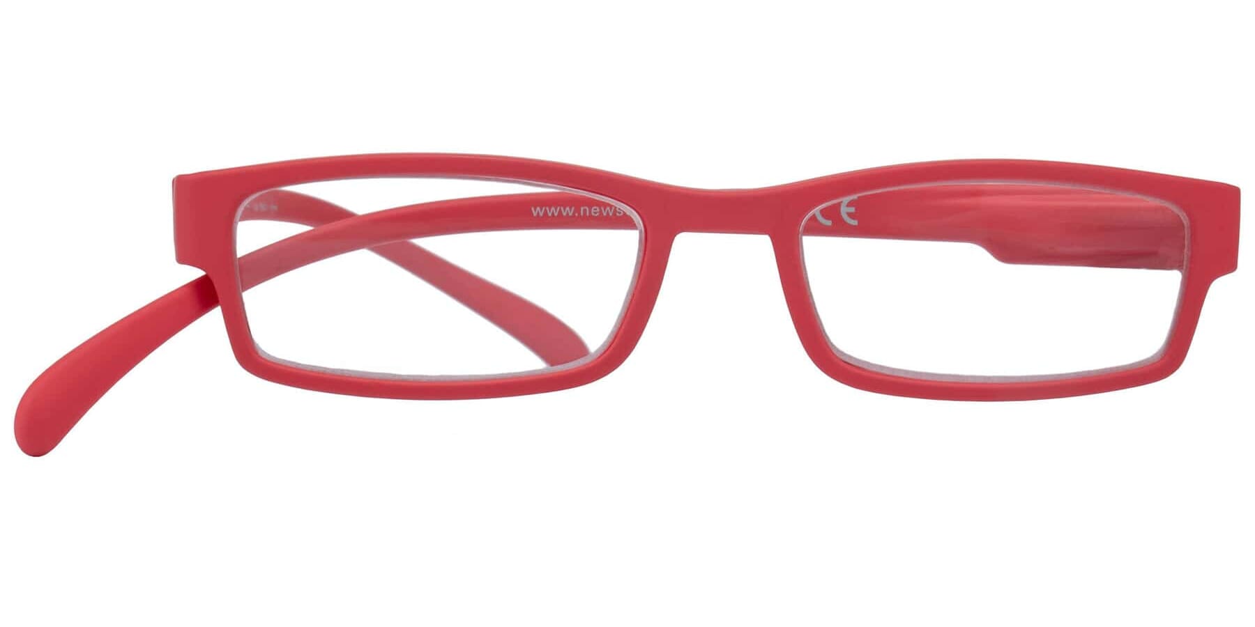 Lesebrille Klammeraffe 01 bright red frontal