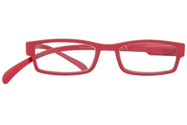 Lesebrille Klammeraffe 01 bright red frontal Lesebrille Klammeraffe 01 bright red frontal