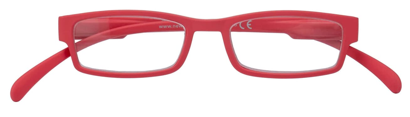 Lesebrille Klammeraffe 01 bright red geschlossen Lesebrille Klammeraffe 01 bright red geschlossen