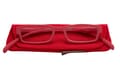 Reading glasses Klammeraffe 01 bright red with case Reading glasses Klammeraffe 01 bright red with case