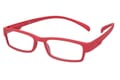 Reading glasses Klammeraffe 01 bright red sideways Reading glasses Klammeraffe 01 bright red sideways