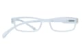 Lesebrille Klammeraffe 01 crystal frontal No. 01 Crystal