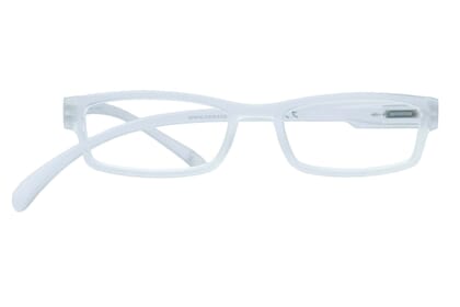 Lesebrille Klammeraffe 01 crystal frontal No. 01 Crystal