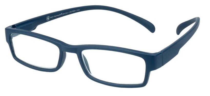 Lesebrille Klammeraffe 01 dark blue seitlich Lesebrille Klammeraffe 01 dark blue seitlich