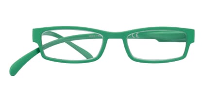 Lesebrille Klammeraffe 01 grass green frontal Lesebrille Klammeraffe 01 grass green frontal