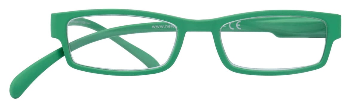 Lesebrille Klammeraffe 01 grass green frontal Lesebrille Klammeraffe 01 grass green frontal
