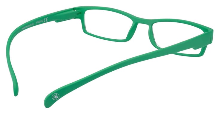 Lesebrille Klammeraffe 01 grass green innen Lesebrille Klammeraffe 01 grass green innen