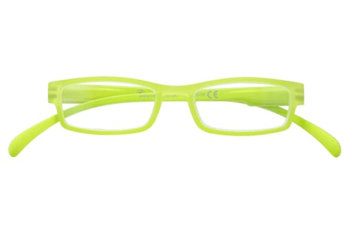 Lesebrille Klammeraffe 01 lemon geschlossen