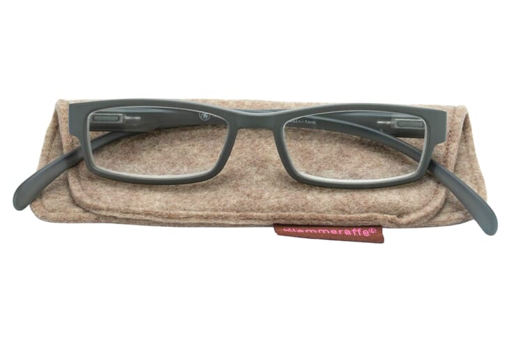 Lesebrille Klammeraffe 01 mud mit etui Lesebrille Klammeraffe 01 mud mit etui