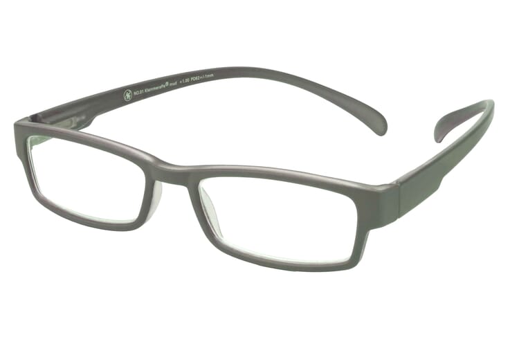 Lesebrille Klammeraffe 01 mud seitlich No. 01 Mud