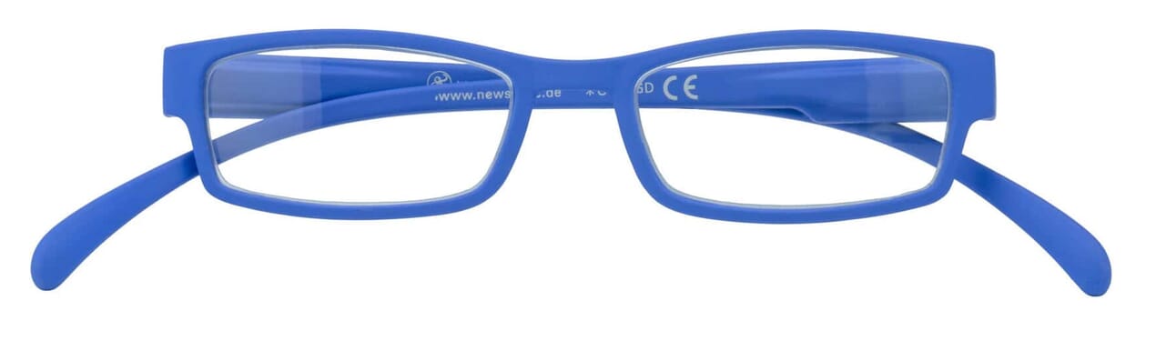 Lesebrille Klammeraffe 01 new blue geschlossen Lesebrille Klammeraffe 01 new blue geschlossen