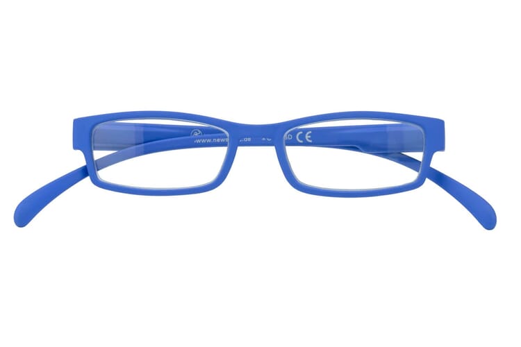 Lesebrille Klammeraffe 01 new blue geschlossen Lesebrille Klammeraffe 01 new blue geschlossen