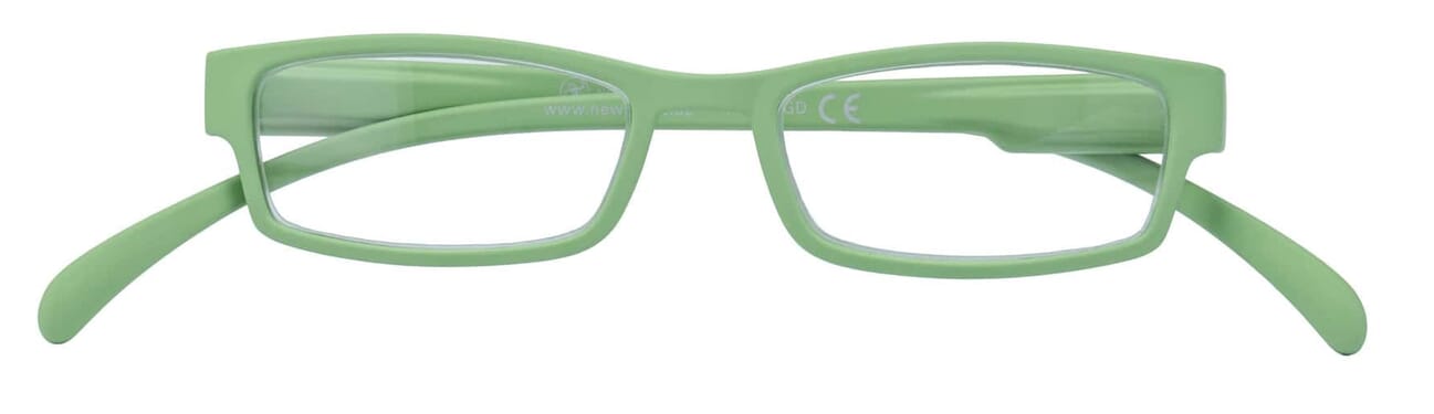 Lesebrille Klammeraffe 01 new green geschlossen Lesebrille Klammeraffe 01 new green geschlossen