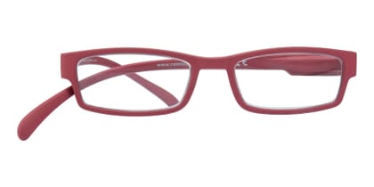 Lesebrille Klammeraffe 01 new red frontal Lesebrille Klammeraffe 01 new red frontal