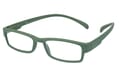 Reading glasses Klammeraffe 01 olive sideways Reading glasses Klammeraffe 01 olive sideways