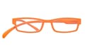 Lesebrille Klammeraffe 01 orange frontal Lesebrille Klammeraffe 01 orange frontal