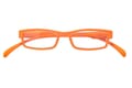 Lesebrille Klammeraffe 01 orange geschlossen Lesebrille Klammeraffe 01 orange geschlossen